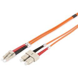 Cable de Fibra Óptica DIGITUS (5 m - Naranja)