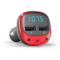 Car Transmitter FM Red