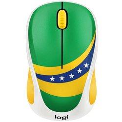 Logitech M238 Fan Collection Brasil Ratón Inalámbrico 1000DPI