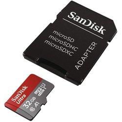 Sandisk Ultra 32GB MicroSDHC UHS-I Clase 10 memori