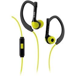 SBS Runway Sport Auriculares Deportivos Jack 3.5mm Negro/Amarillo