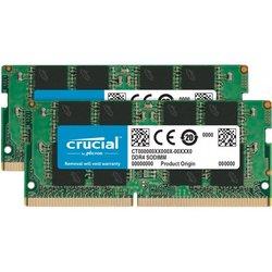 Memoria RAM DDR4 CRUCIAL (2 x 4 GB - 2666 MHz - Verde)