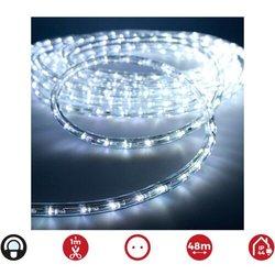 Tubo flexiled 2 vias fijo 48m. 30 leds/m blanco frio