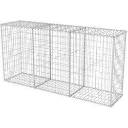 Malla de acero galvanizado Gabion 200x50x100 cm