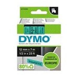 Cinta Laminada Dymo S0720590 Negro/Verde