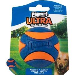 Bola para Perros CHUCKIT Ultra Squeaker medio (6cm)