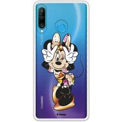 Funda Oficial de Disney Minnie Posando Clásicos Disney para Huawei P30 Lite