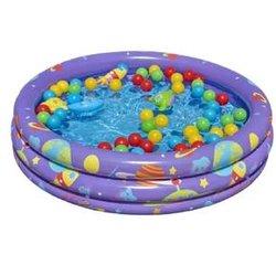 Piscina con anillo hinchable BESTWAY redonda