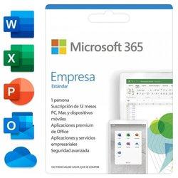 Microsoft 365 Empresa Estándar - 5 PCs/MAC - suscripción 12 meses