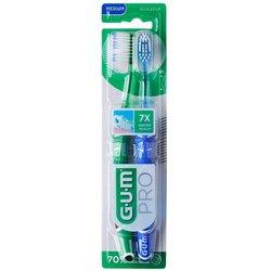 Gum® Cepillo Technique Pro Compacto Medio 2Uds