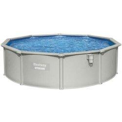 Piscina redonda de acero zincado bestway de 460x120 cm