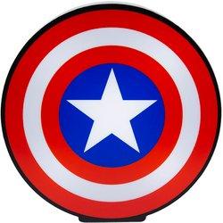 Lâmpada de Mesa Escudo Capitão América Marvel