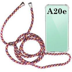 Carcasa Samsung Galaxy A20e MAXMOVIL Cable Azul