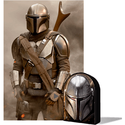 PRIME 3D - Puzzle lenticular en caja 3D The Mandalorian