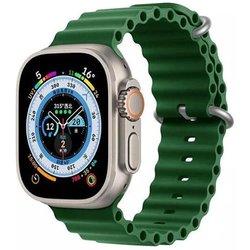 Correa de silicona Ocean Waves Phonecare para Apple Watch Series 6 - 44 mm - Verde