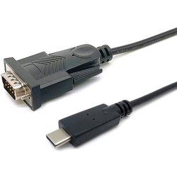 Equip 133392 cable de serie Negro 1,5 m USB Tipo C DB-9