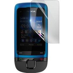 Protector de pantalla de hidrogel antigolpes y antiarañazos para Nokia C2-05 - Transparente