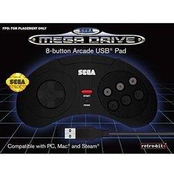 Retro-Bit Sega Mega Drive Gamepad Negro