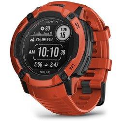 Garmin Instinct 2X Solar Reloj Smartwatch Rojo