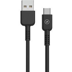 Muvit Cable USB a Tipo C 3A 1.2m Negro