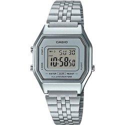 Reloj Digital Vintage Iconic LA680WEA-7EF/ 33mm/ Gris y Plata