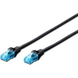 Digitus 0.25m Cat5e U/UTP cable de red Negro 0,25 m U/UTP (UTP)