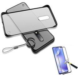 Kit Carcasa y Protector de Cristal 5D OnePlus 7 Pro Bumper Transparente