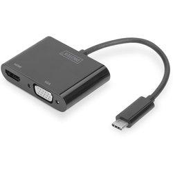 Digitus Adaptador Usb Type-c Hdmi + Vga