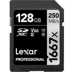 Lexar SDXC, 128 GB memoria flash UHS-II Clase 10