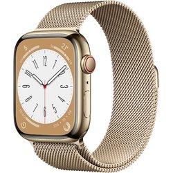 Apple Watch Series 8 OLED 45 mm 4G Oro GPS (satélite)