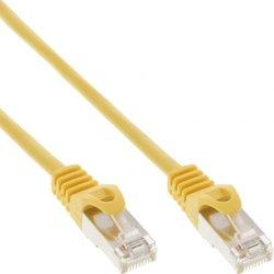 Cable de Red INLINE (RJ45 - 1.5 m - Amarillo)