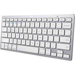 Trust 24907 teclado Bluetooth Portugués Plata