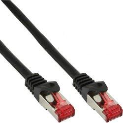 Cable de Red INLINE (RJ45 - 50 cm - Negro)