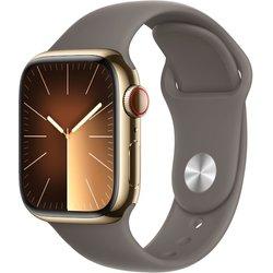 APPLE WATCH SERIES 9 GPS + CELL 41MM GOLD STAINLESS STEEL + CORREA