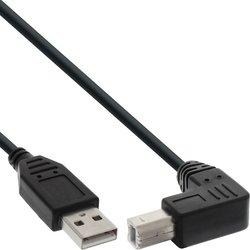 Cable USB INLINE (USB - 1 m - Negro)