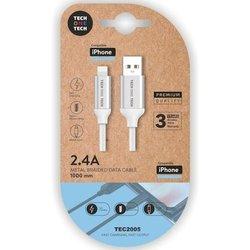 Cable usb a lightning tech one tech 1 m