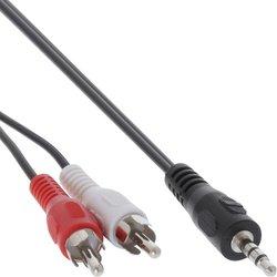 Cable de Audio INLINE (2 m - Negro)