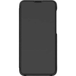 Funda Galaxy A10 y pantalla protectora - Piel - Negro