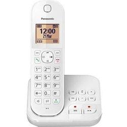 Teléfono Fijo PANASONIC KX-TGC420FRW Blanco