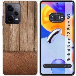 Funda Silicona Xiaomi Redmi Note 12 Pro+ Plus 5G Madera 09