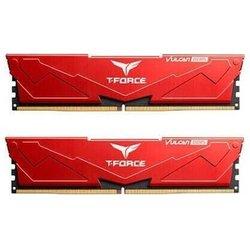 Teamgroup Ddr5 T-force Vulcan 16gb X 2 5200mhz Rojo