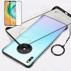 Funda + Protector Huawei Mate 30 Invisible Bumper (Transparente)