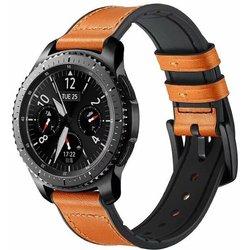 Pulsera Premium Siliconleather PHONECARE Compatible con Huawei Watch 4 Pro Space Edition Marrón / Negro