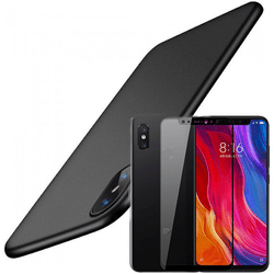 Kit Carcasa y Protector Cristal 5D Xiaomi Mi 8 Pro SlimShield Negro