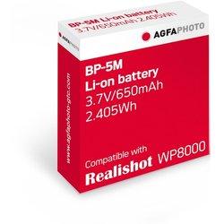 Batería de Li-on BL-5B - 3,7 V/700 mAh 2,59 WH - para Compact Agfa Photo DC8200