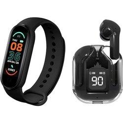 Tws Imagine Auricular Bluetooth 5.3 Enc Y Pulsera Conectada Pack Sport