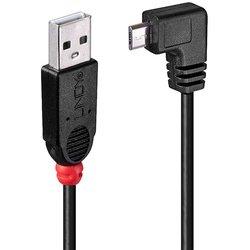 Lindy USB2.0 A/MICRO-B 90 DEGREE 1M