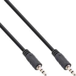 Cable de Audio INLINE (1.5 m - Negro)