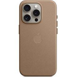 iphone 15 pro woven case taupe