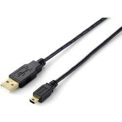 Cable USB EQUIP (USB - 3 m - Negro)